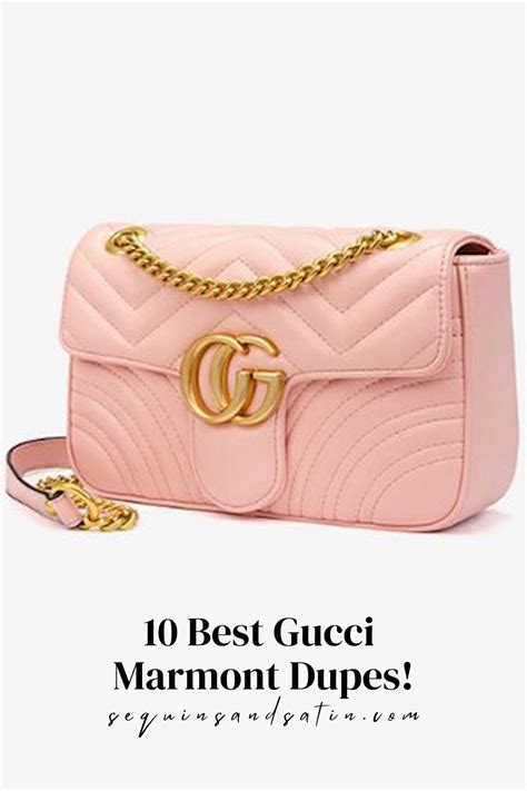 gucci marmont purse dupe